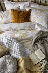 Laura Ashley Walled Garden Ochre Yellow Bedding